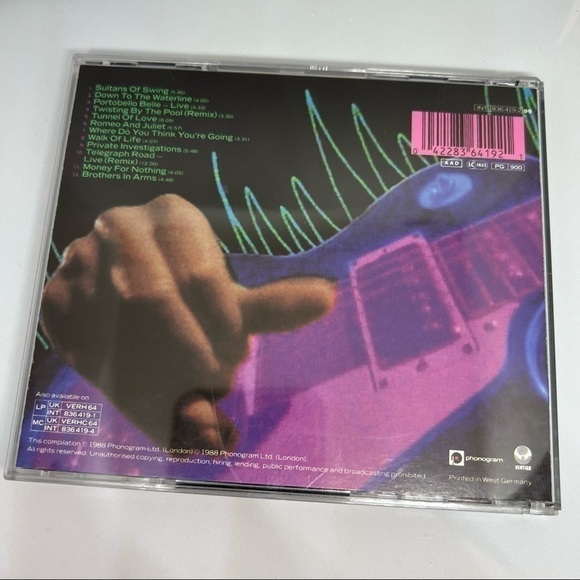 Euc - Dire Straits Money For Nothing - CD 1988 London-Vertigo/Phonogram - Picture 2 of 9